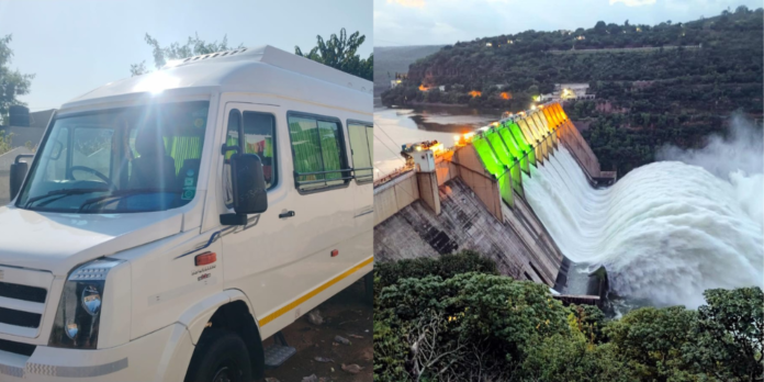 hyderabad to srisailam tempo traveller